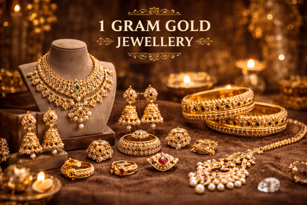 one gram gold jewellery